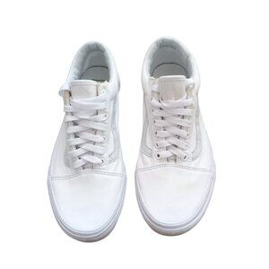 Vans Old Skool White Sneakers – Size 11 Women / 9.5 Men